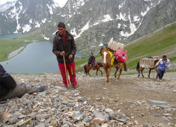 Great Lakes trek, Kashmir