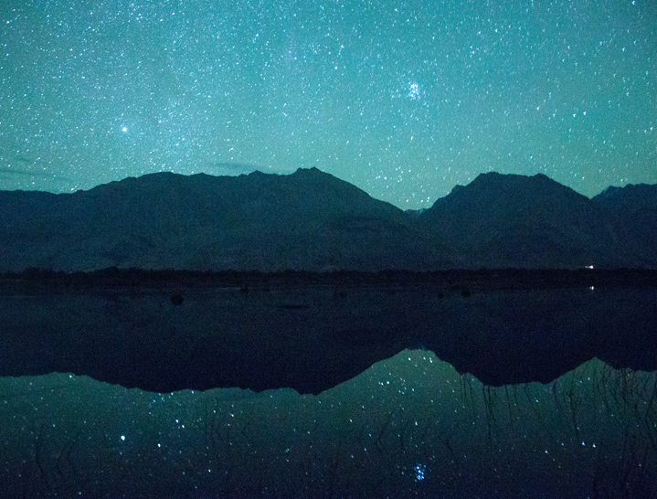 night photography at Nubra Valley, Ladakh