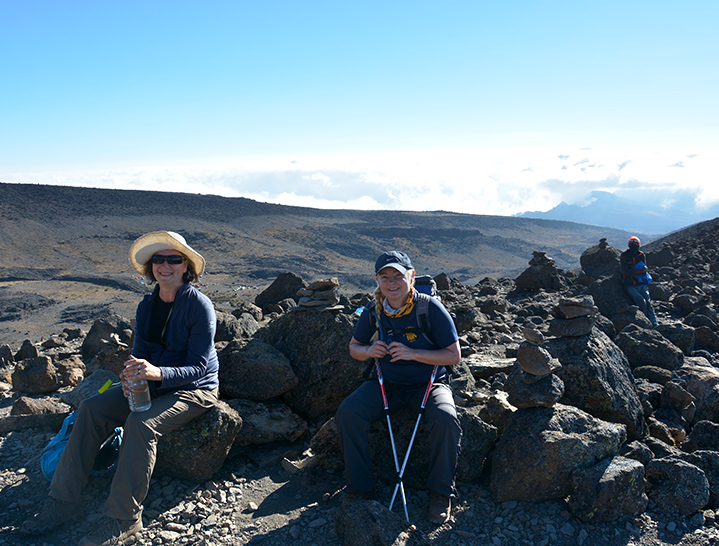 Acclimatization walk, Lemosho Route, Mt. Kilimanjaro